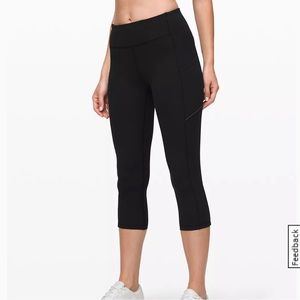Lululemon speed up crop 21”